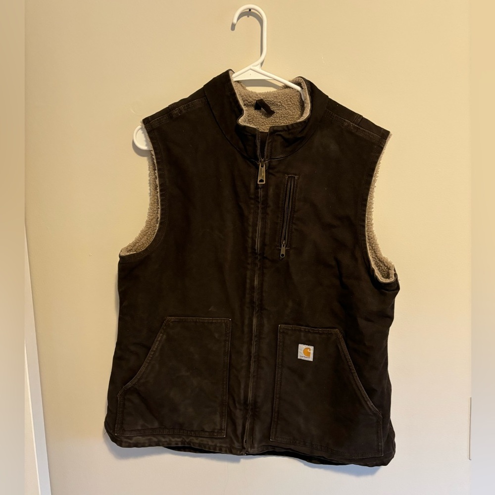 Brown Carhartt Vest